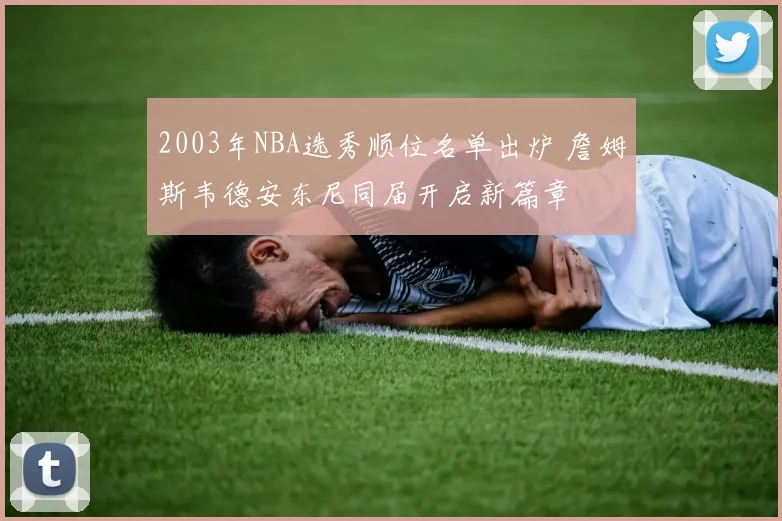 2003年NBA选秀顺位名单出炉 詹姆斯韦德安东尼同届开启新篇章