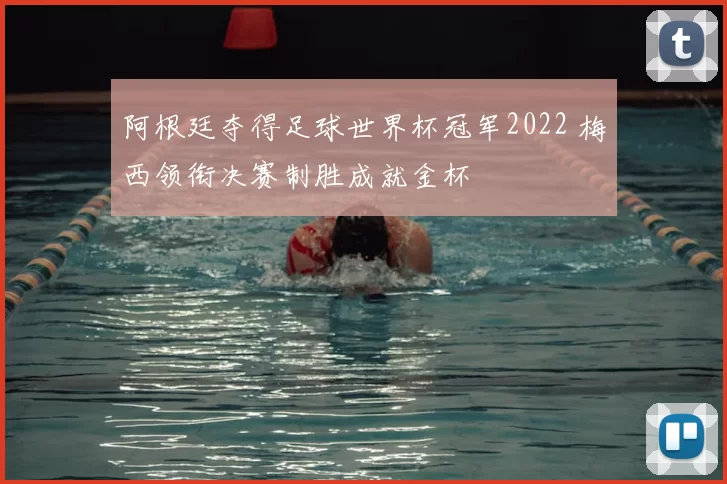 阿根廷夺得足球世界杯冠军2022 梅西领衔决赛制胜成就金杯